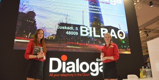 Dialoga stand at CCW in Berlin
