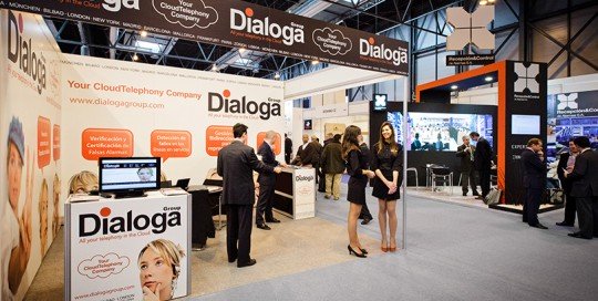 Dialoga Stand at SICUR in Madrid