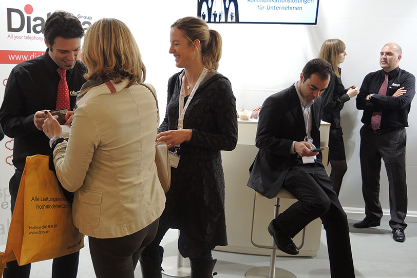 Dialoga Stand at CCW in Berlin