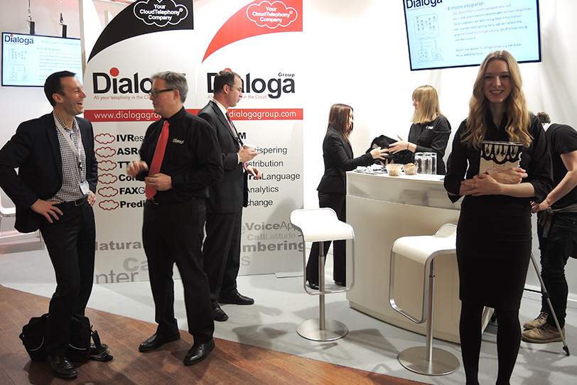 Dialoga Stand at CCW in Berlin