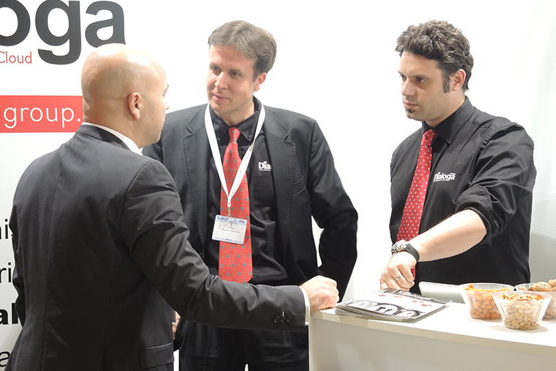 Dialoga Stand at CCW in Berlin