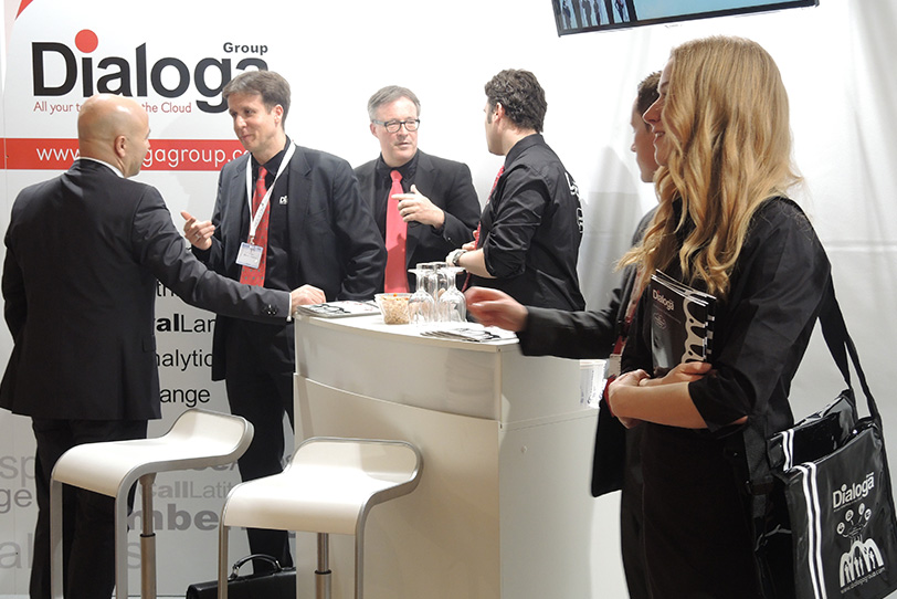 Dialoga Stand at CCW in Berlin