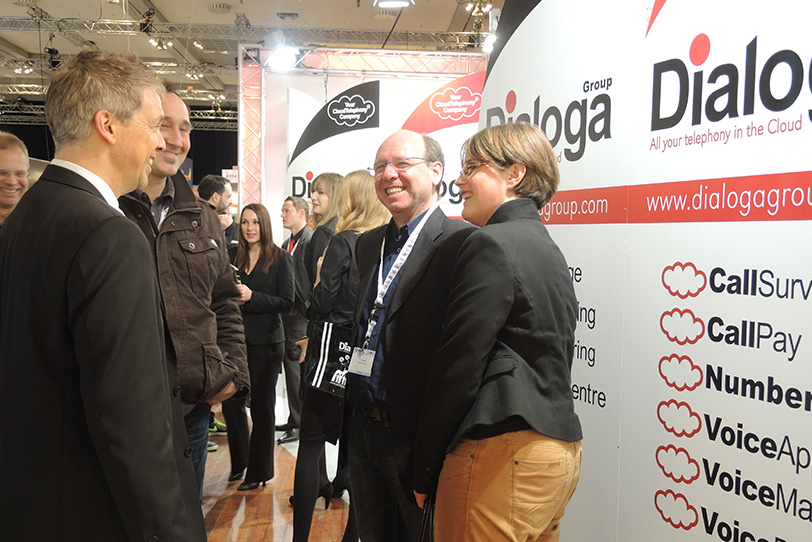 Dialoga Stand at CCW in Berlin