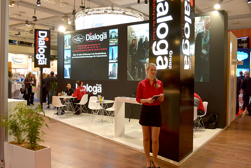 Dialoga stand at CCW in Berlin