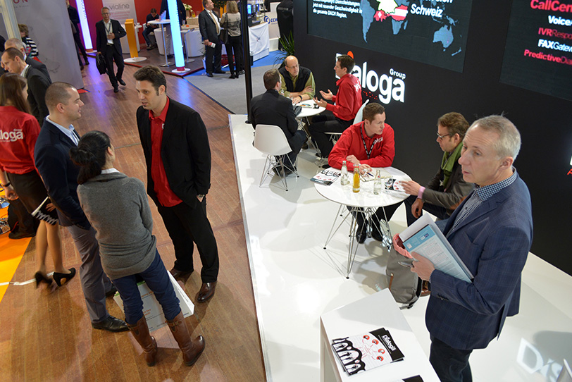 Dialoga stand at CCW in Berlin