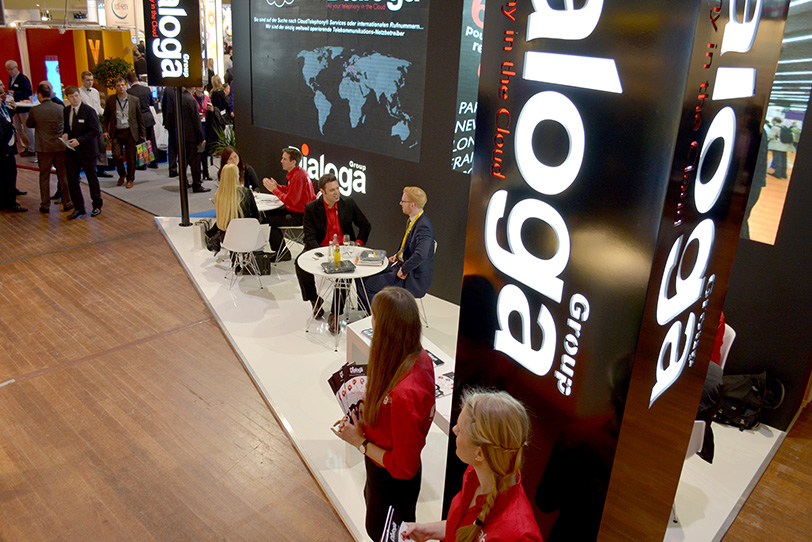 Dialoga stand at CCW in Berlin