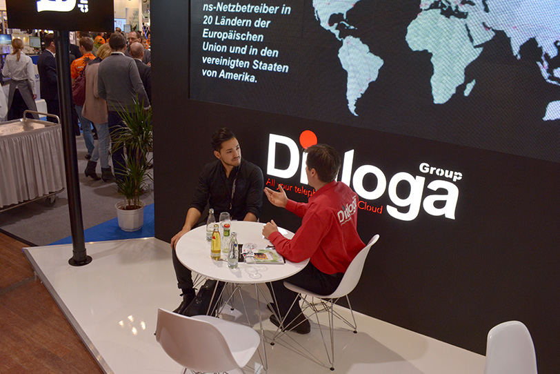 Dialoga stand at CCW in Berlin