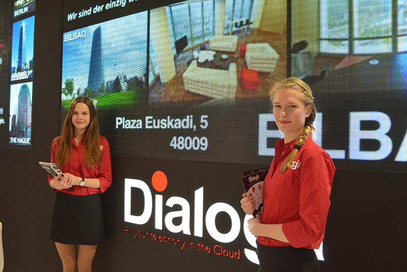 Dialoga stand at CCW in Berlin