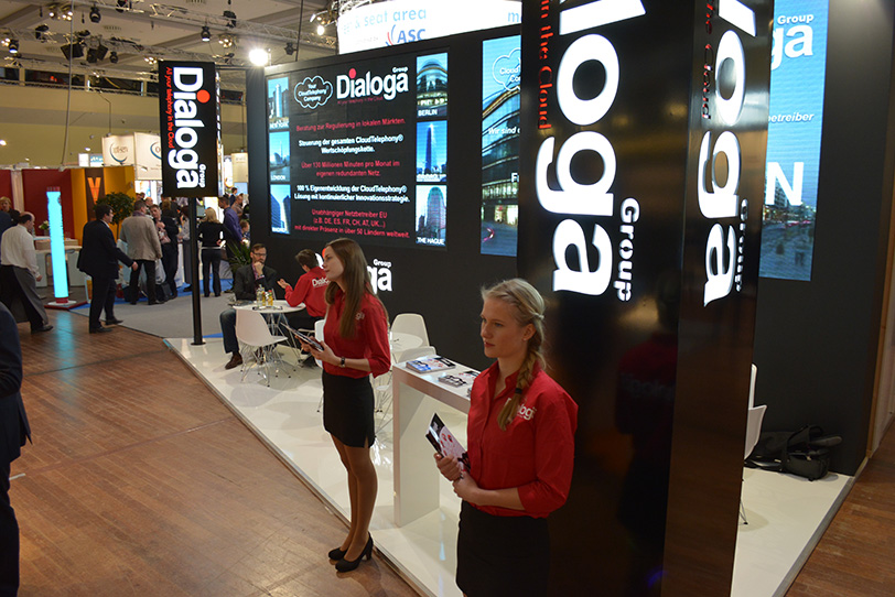 Dialoga stand at CCW in Berlin
