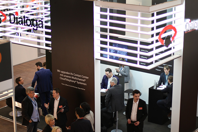 Dialoga stand at CCW in Berlin