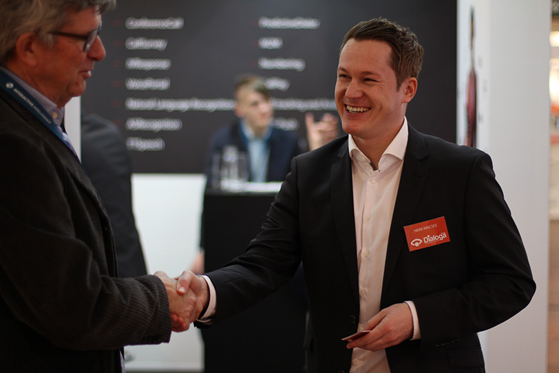Dialoga stand at CCW in Berlin