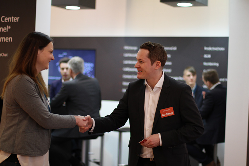 Dialoga stand at CCW in Berlin