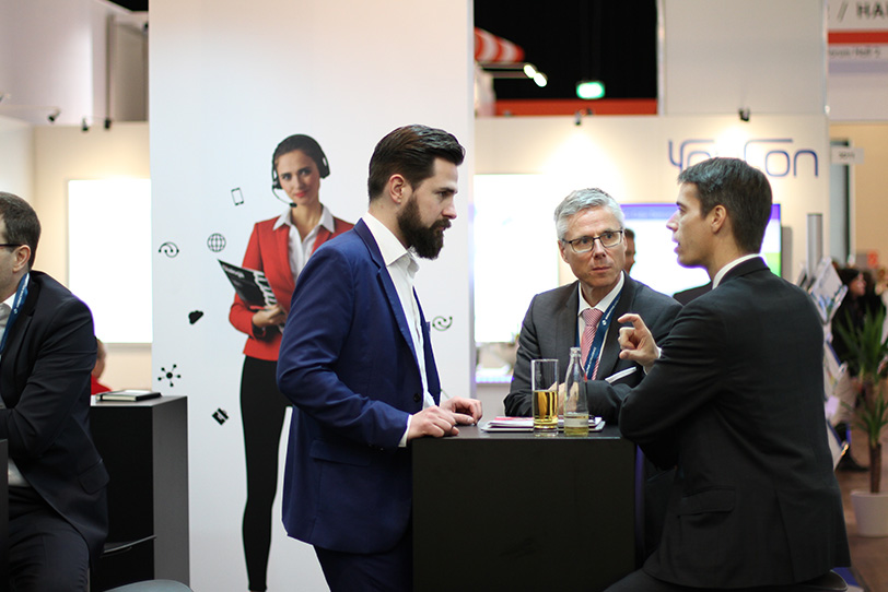 Dialoga stand at CCW in Berlin