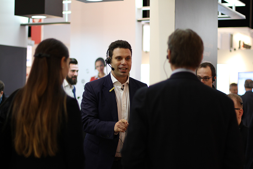 Dialoga stand at CCW in Berlin
