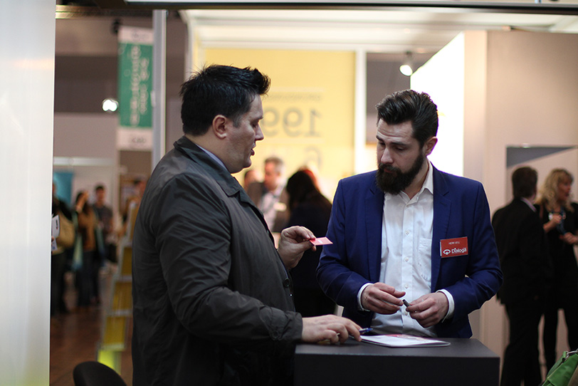 Dialoga stand at CCW in Berlin
