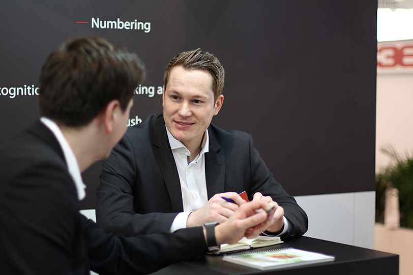 Dialoga stand at CCW in Berlin