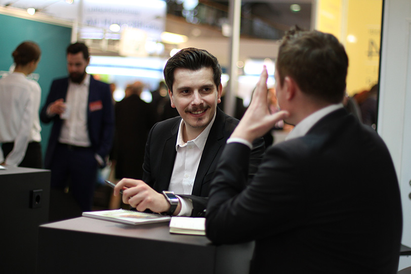 Dialoga stand at CCW in Berlin