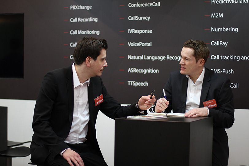 Dialoga stand at CCW in Berlin