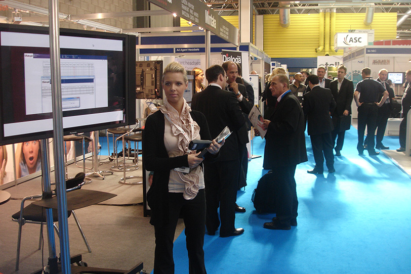 Dialoga Stand at Call Centre Customer Management in Birmingham