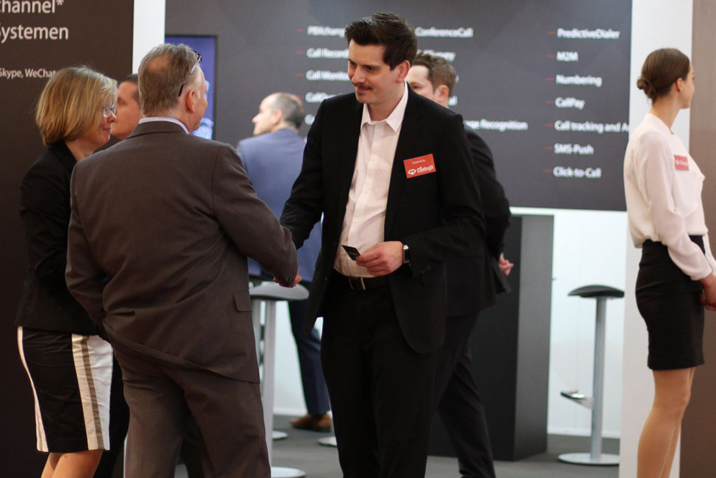 Dialoga stand at CCW in Berlin