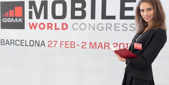Dialoga Stand at Mobile World Congress in Barcelona