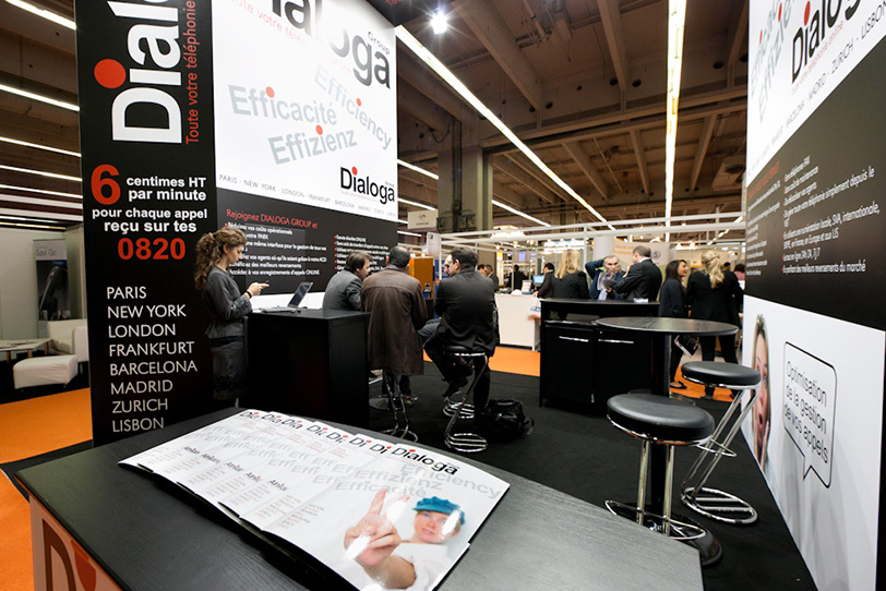 Dialoga Stand at IP Convergence in Paris