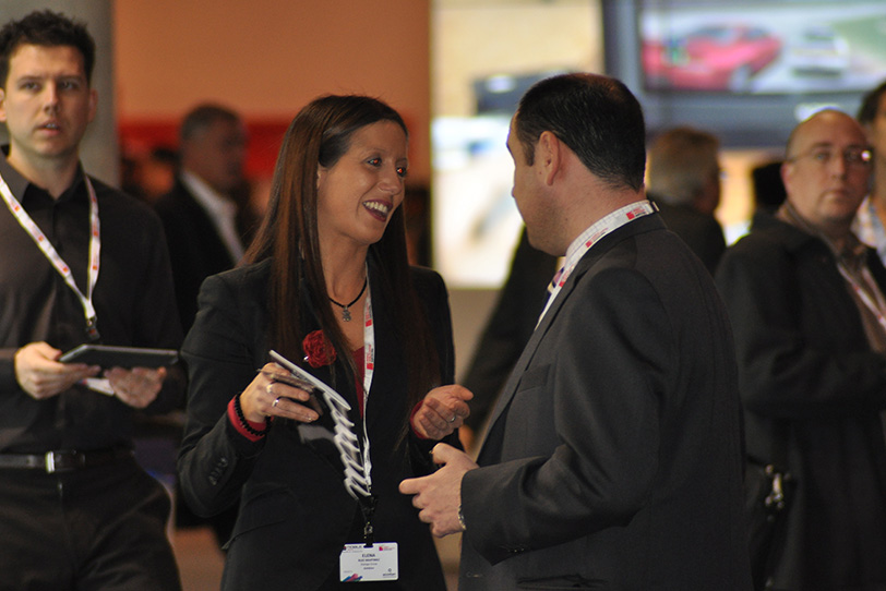 Dialoga Stand at Mobile World Congress in Barcelona