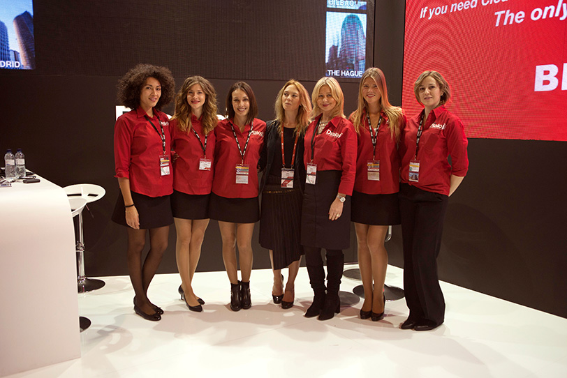Dialoga stand at Mobile World Congress in Barcelona