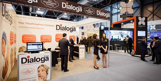 Dialoga Stand at SICUR in Madrid