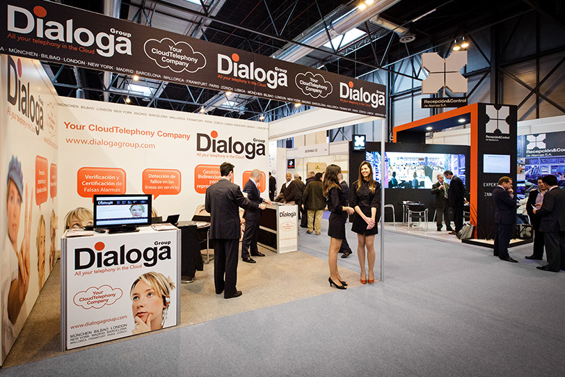 Dialoga Stand at SICUR in Madrid