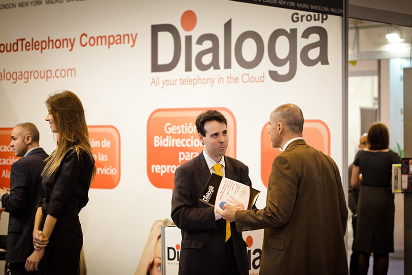 Dialoga Stand at SICUR in Madrid