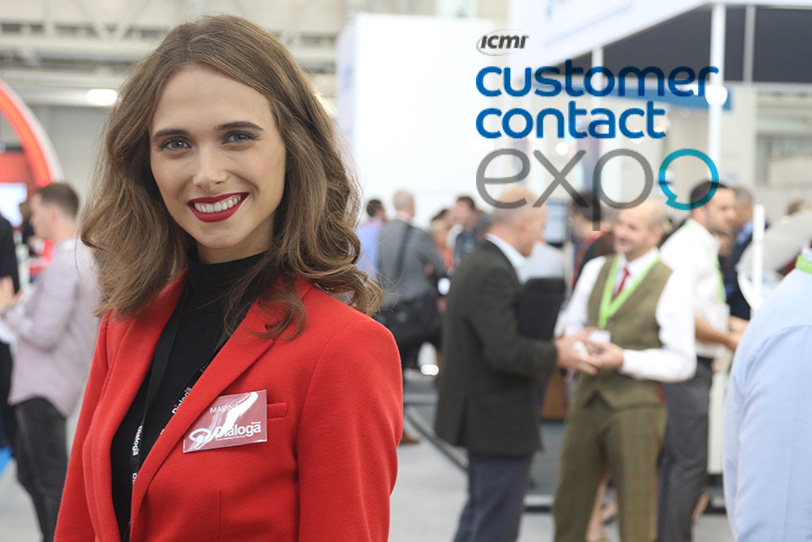 Dialoga Group Stand at Customer Contact Expo 2016, London