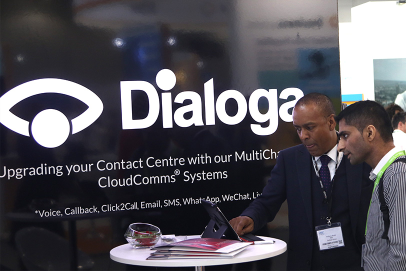 Dialoga Group Stand at Customer Contact Expo 2016, London