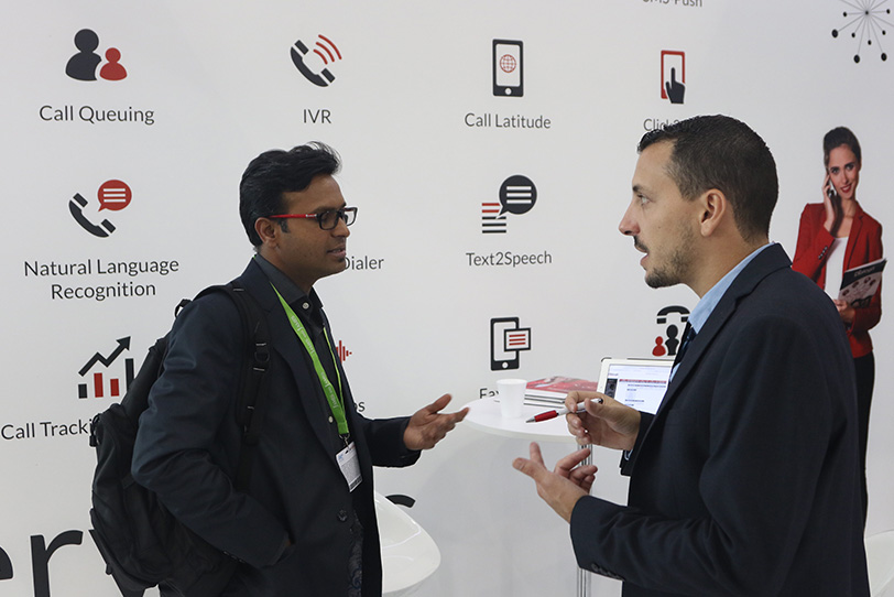 Dialoga Group Stand at Customer Contact Expo 2016, London