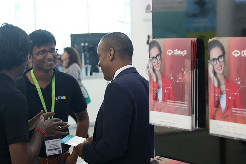 Dialoga Group Stand at Customer Contact Expo 2016, London